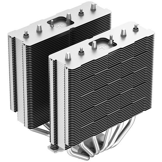 DeepCool CPU Cooler - AG620 (29,4 dB; max, 115,32 m3/h; 4pin csatlakozó, 6 db heatpipe, 12cm, PWM)