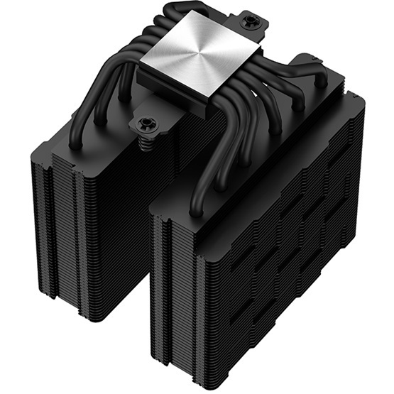 DeepCool CPU Cooler - AG620 BK ARGB (29,4 dB; max, 115,32 m3/h; 4pin csatlakozó, 6 db heatpipe, 12cm, PWM, LED)