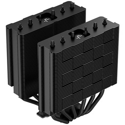 DeepCool CPU Cooler - AG620 BK ARGB (29,4 dB; max, 115,32 m3/h; 4pin csatlakozó, 6 db heatpipe, 12cm, PWM, LED)