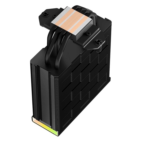 DeepCool CPU Cooler - AK400 Digital (28 dB; max, 117,21 m3/h; 4pin csatlakozó, 4 db heatpipe, 12cm, PWM)