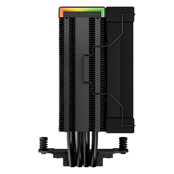DeepCool CPU Cooler - AK400 Digital (28 dB; max, 117,21 m3/h; 4pin csatlakozó, 4 db heatpipe, 12cm, PWM)