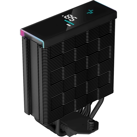 DeepCool CPU Cooler - AK400 Digital (28 dB; max, 117,21 m3/h; 4pin csatlakozó, 4 db heatpipe, 12cm, PWM)