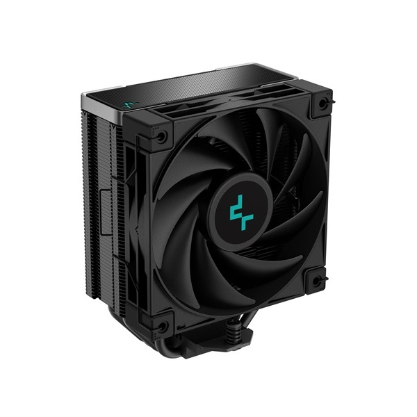 DeepCool CPU Cooler - AK400 ZERO DARK (29 dB; max, 112,93 m3/h; 4pin csatlakozó, 4 db heatpipe, 12cm, PWM)