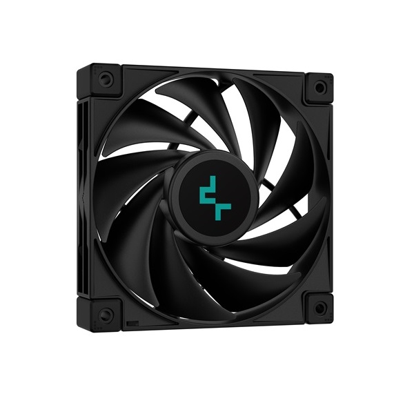DeepCool CPU Cooler - AK400 ZERO DARK (29 dB; max, 112,93 m3/h; 4pin csatlakozó, 4 db heatpipe, 12cm, PWM)