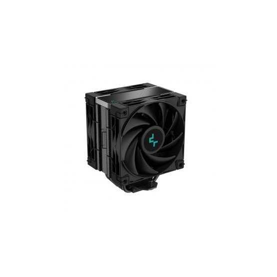 DeepCool CPU Cooler - AK400 ZERO DARK PLUS (28 dB; max, 101,02 m3/h; 4pin, 4 db heatpipe, 12cm, PWM)