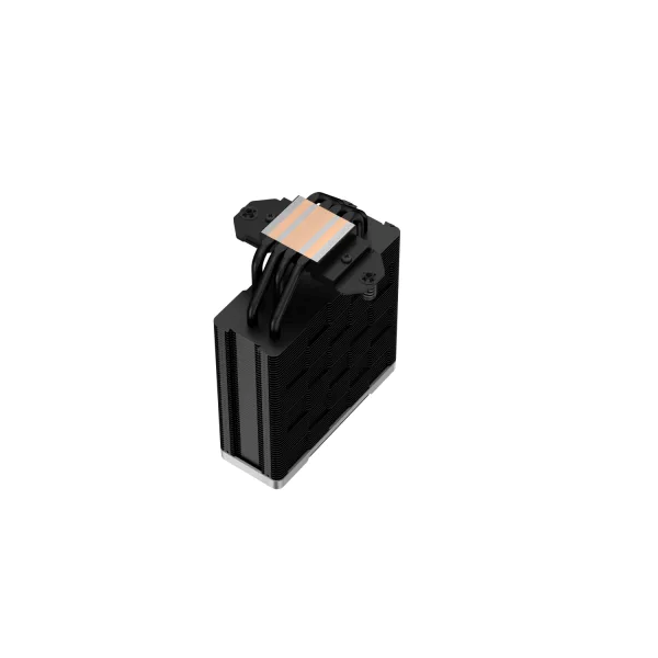 DeepCool CPU Cooler - AK400 ZERO DARK PLUS (28 dB; max, 101,02 m3/h; 4pin, 4 db heatpipe, 12cm, PWM)