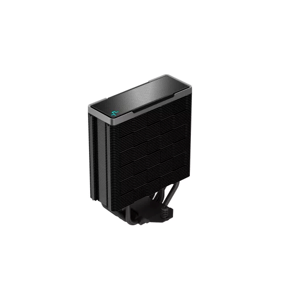 DeepCool CPU Cooler - AK400 ZERO DARK PLUS (28 dB; max, 101,02 m3/h; 4pin, 4 db heatpipe, 12cm, PWM)