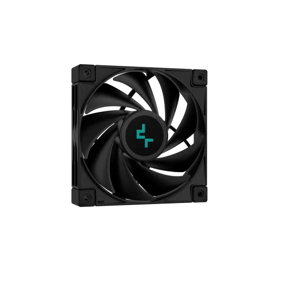 DeepCool CPU Cooler - AK400 ZERO DARK PLUS (28 dB; max, 101,02 m3/h; 4pin, 4 db heatpipe, 12cm, PWM)