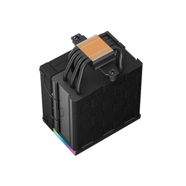 DeepCool CPU Cooler - AK500S Digital (28dB; max, 117,21 m3/h; 4pin csatlakozó, 5 db heatpipe, 12cm, PWM)
