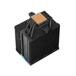 DeepCool CPU Cooler - AK500S Digital (28dB; max, 117,21 m3/h; 4pin csatlakozó, 5 db heatpipe, 12cm, PWM)