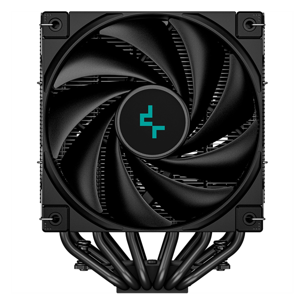 DeepCool CPU Cooler - AK620 Digital (28 dB; max, 117,21 m3/h; 4pin csatlakozó, 6 db heatpipe, 2x12cm, PWM)
