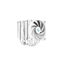 DeepCool CPU Cooler - AK620 WH (28 dB; max, 117,21 m3/h; 4pin csatlakozó, 6 db heatpipe, 2x12cm, PWM)