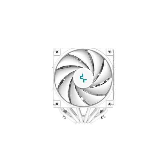 DeepCool CPU Cooler - AK620 WH (28 dB; max, 117,21 m3/h; 4pin csatlakozó, 6 db heatpipe, 2x12cm, PWM)
