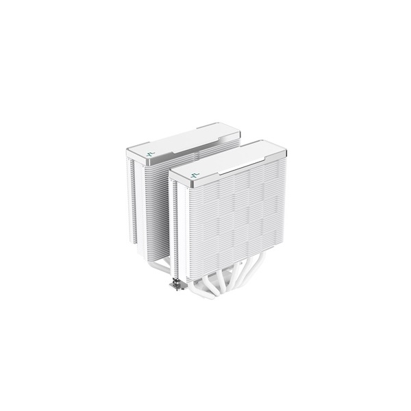 DeepCool CPU Cooler - AK620 WH (28 dB; max, 117,21 m3/h; 4pin csatlakozó, 6 db heatpipe, 2x12cm, PWM)