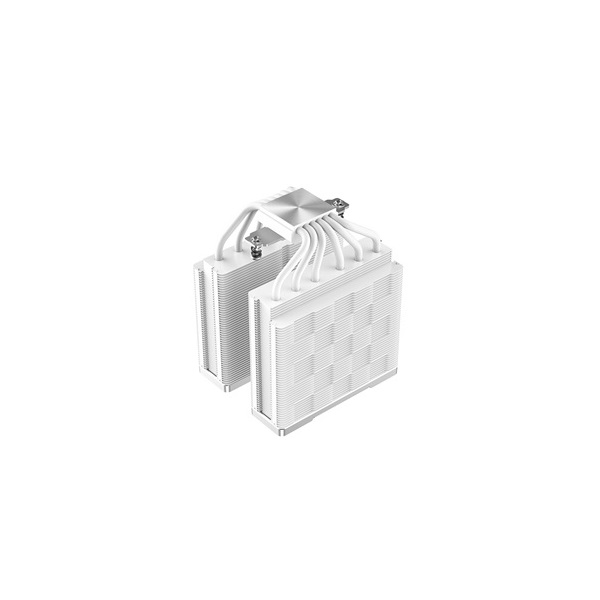 DeepCool CPU Cooler - AK620 WH (28 dB; max, 117,21 m3/h; 4pin csatlakozó, 6 db heatpipe, 2x12cm, PWM)