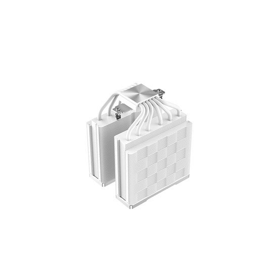 DeepCool CPU Cooler - AK620 WH (28 dB; max, 117,21 m3/h; 4pin csatlakozó, 6 db heatpipe, 2x12cm, PWM)