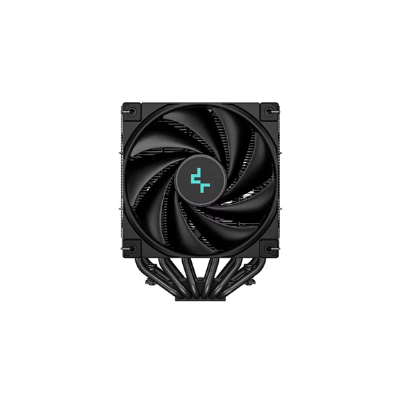 DeepCool CPU Cooler - AK620 ZERO DARK (28 dB; max, 117,21 m3/h; 4pin csatlakozó, 6 db heatpipe, 2x12cm, PWM)