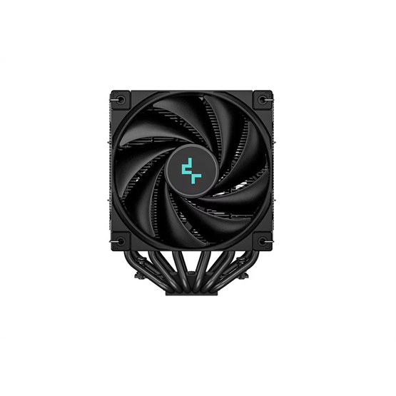 DeepCool CPU Cooler - AK620 ZERO DARK (28 dB; max, 117,21 m3/h; 4pin csatlakozó, 6 db heatpipe, 2x12cm, PWM)