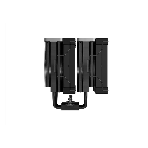 DeepCool CPU Cooler - AK620 ZERO DARK (28 dB; max, 117,21 m3/h; 4pin csatlakozó, 6 db heatpipe, 2x12cm, PWM)