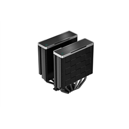 DeepCool CPU Cooler - AK620 ZERO DARK (28 dB; max, 117,21 m3/h; 4pin csatlakozó, 6 db heatpipe, 2x12cm, PWM)