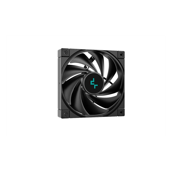 DeepCool CPU Cooler - AK620 ZERO DARK (28 dB; max, 117,21 m3/h; 4pin csatlakozó, 6 db heatpipe, 2x12cm, PWM)