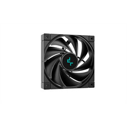 DeepCool CPU Cooler - AK620 ZERO DARK (28 dB; max, 117,21 m3/h; 4pin csatlakozó, 6 db heatpipe, 2x12cm, PWM)