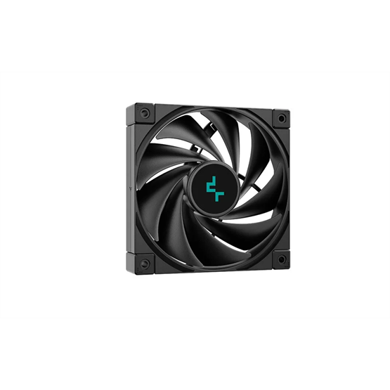 DeepCool CPU Cooler - AK620 ZERO DARK (28 dB; max, 117,21 m3/h; 4pin csatlakozó, 6 db heatpipe, 2x12cm, PWM)