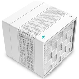 DeepCool CPU Cooler - ASSASSIN IV WH (max. 20,5dB; max. 134,39 m3/h; 4pin PWM; 7 db heatpipe, 1x12cm, 1x14cm, fehér)