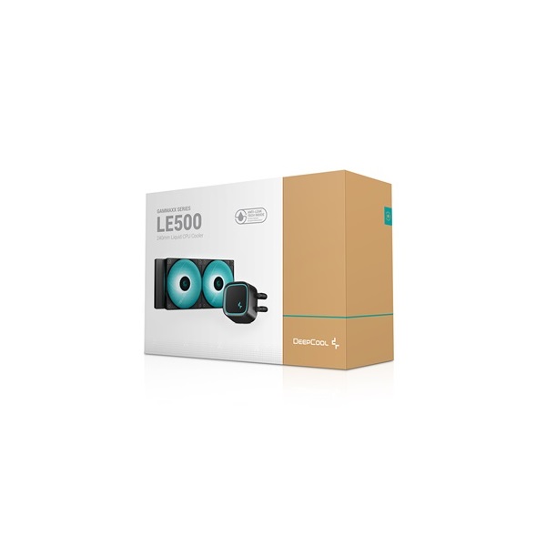 DeepCool CPU Water Cooler - LE500 MARRS (max 17,8dB; max. 145,86 m3/h; 2x12cm, RGB LED)
