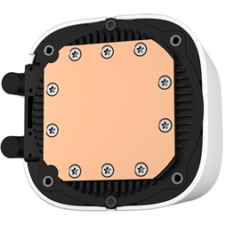 DeepCool CPU Water Cooler - LE520 WH (max 17,8dB; max. 145,86 m3/h; 2x12cm, A-RGB LED, fehér)
