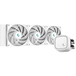 DeepCool CPU Water Cooler - LE720 WH (max 17,8dB; max. 145,86 m3/h; 3x12cm, A-RGB LED, fehér)