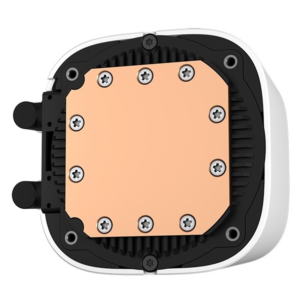DeepCool CPU Water Cooler - LE720 WH (max 17,8dB; max. 145,86 m3/h; 3x12cm, A-RGB LED, fehér)