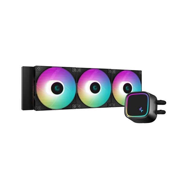 DeepCool CPU Water Cooler - LE720 (max 17,8dB; max. 145,86 m3/h; 3x12cm, A-RGB LED)