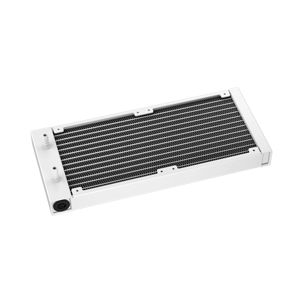 DeepCool CPU Water Cooler - LS520 WH (max 19dB; max. 145,86 m3/h; 2x12cm, A-RGB LED, fehér)