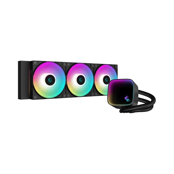 DeepCool CPU Water Cooler - LS720 SE (max 19dB; max. 103,38 m3/h; 3x12cm, A-RGB LED)