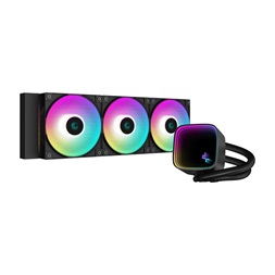 DeepCool CPU Water Cooler - LS720 SE (max 19dB; max. 103,38 m3/h; 3x12cm, A-RGB LED)