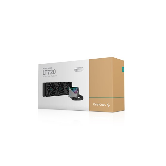 DeepCool CPU Water Cooler - LT720 (max 19dB; max. 145,86 m3/h; 3x12cm)