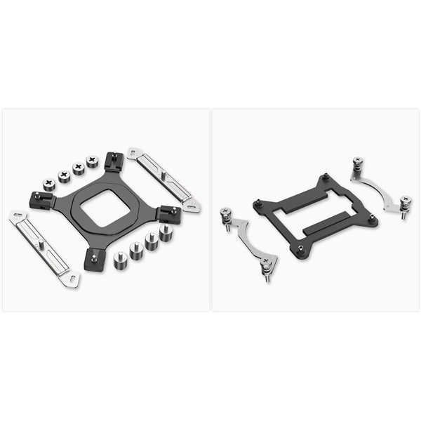 DeepCool CPU Water Cooler Rögzítőkészlet - CASTLE/GAMMAXX Liquid Cooler szériás típusokhoz (LGA1700 adapter)