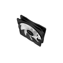 DeepCool Cooler 12cm - RF120R (21,9dB; max. 83,08 m3/h; 3pin csatlakozó; ház hűtésre, piros LED)