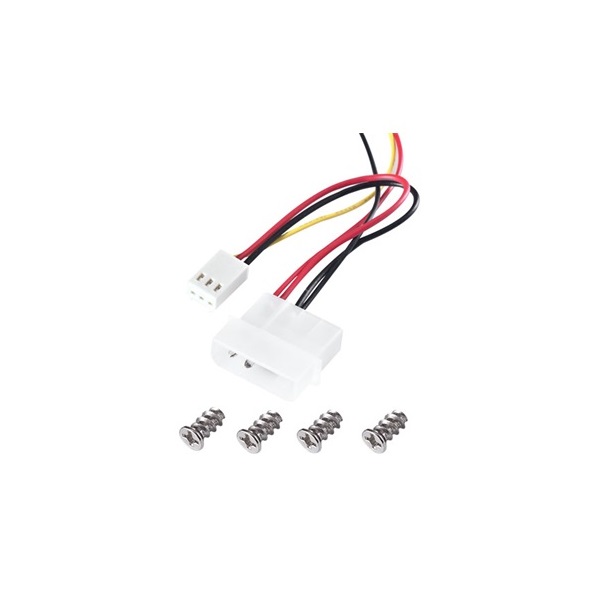 DeepCool Cooler 12cm - XFAN 120 (26dB; max. 75,96 m3/h; 3pin csatlakozó; ház hűtésre)