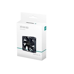 DeepCool Cooler 8cm - XFAN 80 (20.3dB; max. 37,03 m3/h; 3pin csatlakozó; 8cm, ház hűtésre)