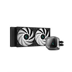 DeepCool LS520 Zero Dark 120mm fekete vízhűtéses processzor hűtő