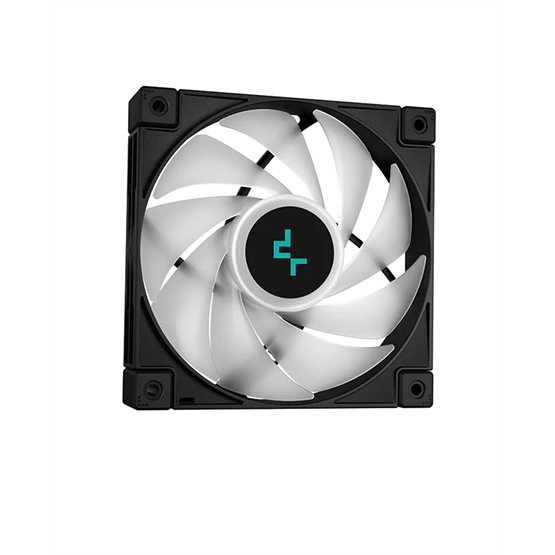 DeepCool LS520 Zero Dark 120mm fekete vízhűtéses processzor hűtő