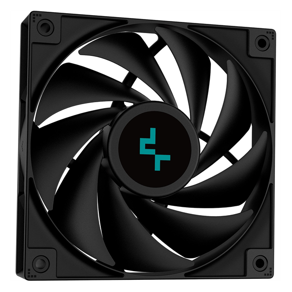 DeepCool LS720 Zero Dark 120mm fekete vízhűtéses processzor hűtő