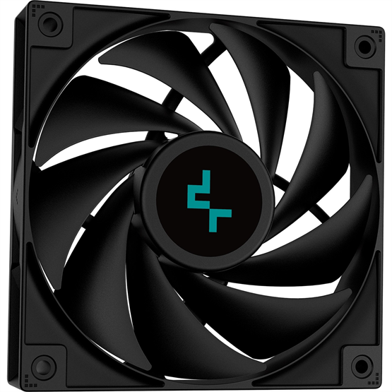 DeepCool LS720 Zero Dark 120mm fekete vízhűtéses processzor hűtő