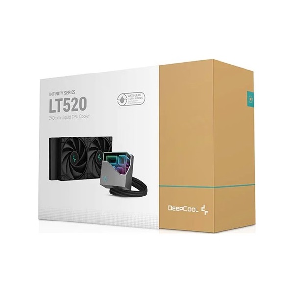 DeepCool LT520 fekete vízhűtéses processzor hűtő