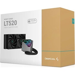 DeepCool LT520 fekete vízhűtéses processzor hűtő