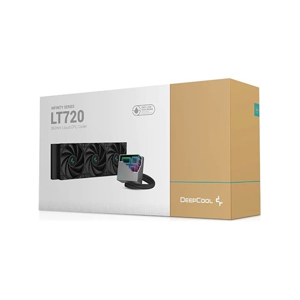 DeepCool LT720 fekete vízhűtéses processzor hűtő
