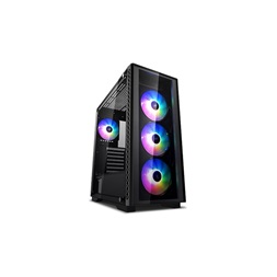 DeepCool MATREXX 50 ADD-RGB 4F (táp nélküli) mATX ház