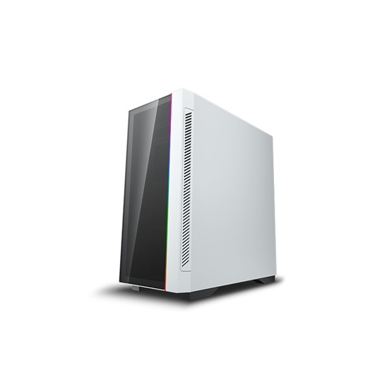 DeepCool MATREXX 55 V3 ADD-RGB WH 3F fehér (táp nélküli) mATX ház
